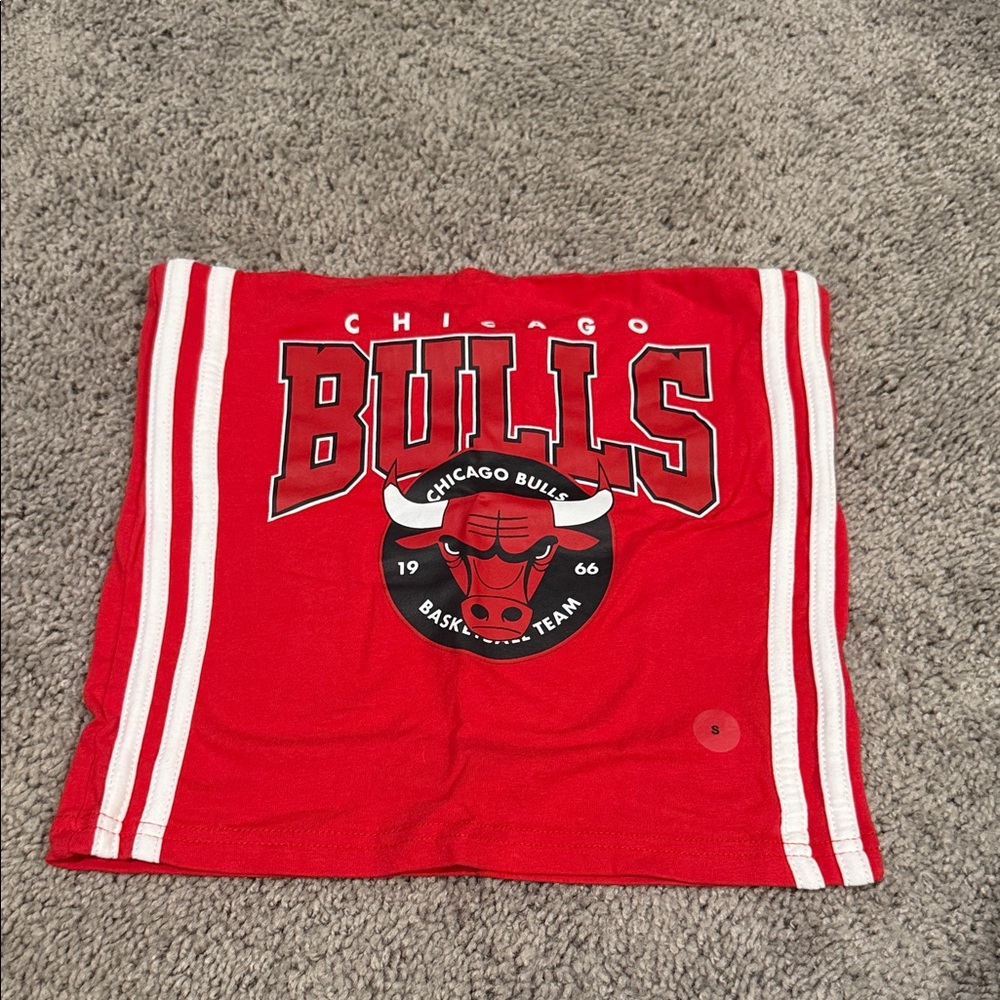 Chicago Bulls Women's Red Crop Tube Top